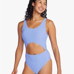 Speedo Women's Swimsuit One Piece Keyhole Tie Back new 🆕